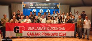 GP Link Deklarasi Dukung Ganjar Pranowo di Surabaya