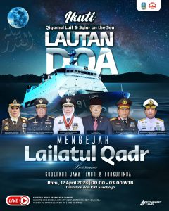 Munajat Malam 21 Ramadhan, Forkopimda Jatim Qiyamul Lail di Atas KRI Surabaya 591