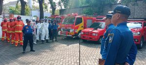 Jelang Mudik, Damkarla Gresik Siapkan 118 Personil di 3 Posko Amankan Rumah Warga