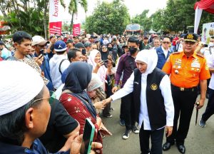 Khofifah Berangkatkan 24 Bus Gratis untuk Mudik-Balik Jakarta-Jatim, Ini Jalurnya