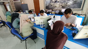 Calon Jamaah Haji Mulai Lakukan Perekaman Visa Bio