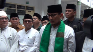 Datang ke Malang, Sandiaga Uno Ajak Santri Gerakkan Usaha Kreatif 