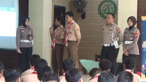 Antisipasi Gangster dan Balap Liar, Ratusan Siswa SMA Persatuan Dibekali Kepatuhan Berlalu Lintas