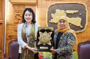 Terima Dubes RRT untuk ASEAN, Gubernur Khofifah Bahas Peningkatan Kerjasama di Bidang Pedidikan dan Teknologi Pertanian