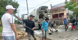 Permudah Akses Ekonomi Warga, Pemdes Gempol Kurung Menganti Bangun JPD