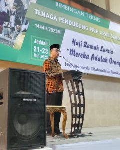 Ikuti Bimtek, 768 Tenaga Pendukung Diminta Fokus Melayani Jemaah Haji