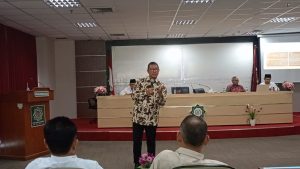 Lukman Hakim Saifudin Hadiri Stadium General Moderasi Beragama UINSA Surabaya