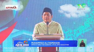 Dirjen Pendidikan Islam Republik Indonesia : AICIS 2023 Wadah Intelektual Berdiskusi Secara Intensif