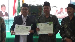 MWCNU Krian dan Unusida Tandatangani MOU Pendirian Kampus 3 di Eks SMA Wahid Hasyim Krian