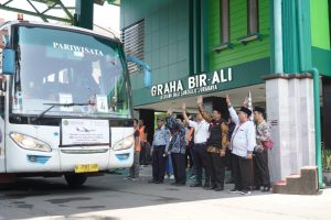 Asrama Haji Embarkasi Surabaya Telah Memberangkatkan 6 kloter Jemaah Haji