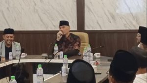 Silaturahmi ke PWNU Jatim, Ahmad Dhani : Sebelum Jadi 212 Saya Sudah Dekat dengan NU