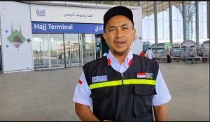 Hujan Deras Iringi Kedatangan Jemaah Haji Indonesia