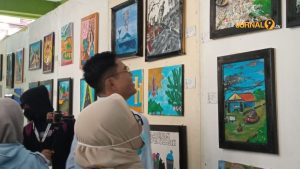 Unjuk Karya, Mahasiswa DKV ITSNU Gelar Pameran Visual Enthusiast
