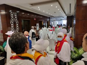 Jemaah Haji Gelombang Pertama Melaksanakan Umrah dari Birr Ali