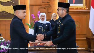 Lantik Enam Pejabat Eselon II, Gubernur Khofifah Minta Segera Adaptasi dan Tingkatkan Kinerja