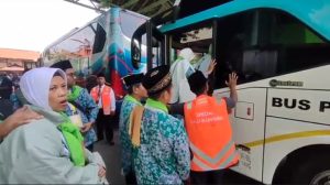 Sempat Dikabarkan Gagal Berangkat, 26 Jemaah Haji Asal Sidoarjo Dipastikan Berangkat