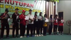 Jombang Juara Umum Porseni MTS se-Jawa Timur