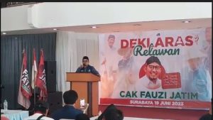 Ratusan Relawan Dukung Bupati Fauzi Maju Pilgub Jatim 