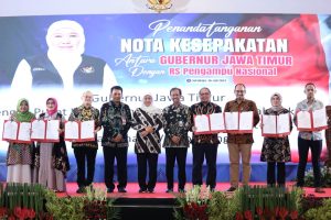 Buka Rakorkesda, Gubernur Khofifah Tekankan Harmonisasi Pemerintah Wujudkan Lima Program Prioritas Kesehatan Tahun 2023