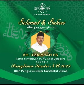 PBNU Angkat Ketua PCNU Surabaya Jadi Panglima Santri NU
