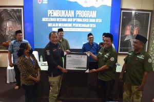 LPBI NU Jatim dan BPBD Jatim bersama DFAT Australia Luncurkan Program Akselerasi Desa Tangguh