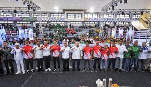 Pembukaan BK PON Muay Thai, LaNyalla: Jaga Fairplay dan Sportivitas