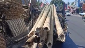 Berkah HUT ke-78 RI, Penjual Bambu Alami Peningkatan Pembeli hingga 100 Persen
