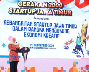Lewat Gerakan 2.000 Startup Jatim, Anak Muda Didorong Menjadi Job Creator