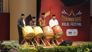 Buka Minangkabau Halal Festival 2023, Wapres Dorong Ekspansi Global Ekonomi dan Keuangan Syariah
