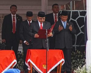 Pimpin Doa Upacara, Menag Sebut Takdir Tuhan Selamatkan Pancasila