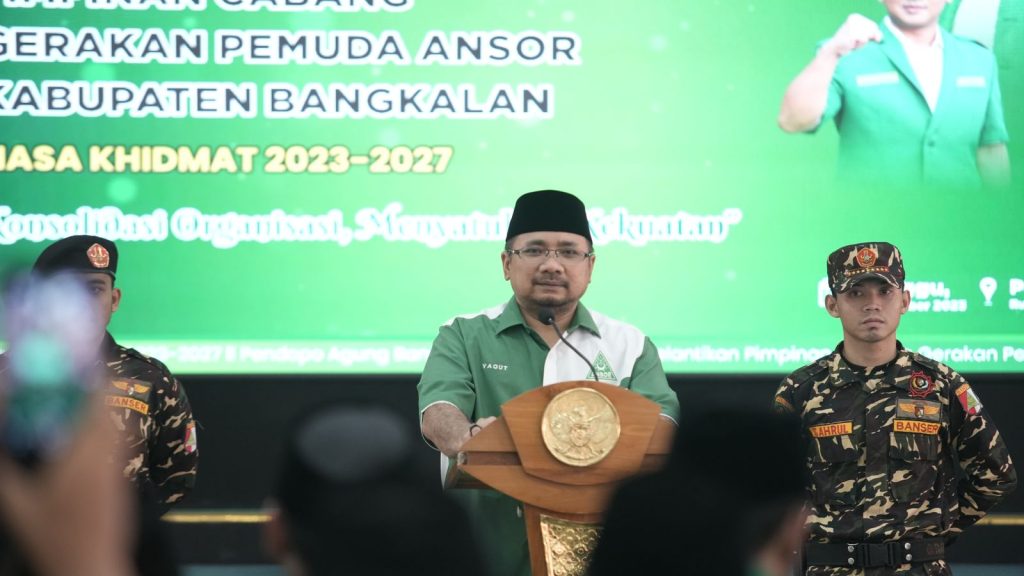 Ketum PP GP Ansor, Gus Yaqut: NU Hadir untuk Melayani Seluruh Warga