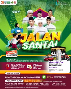 Ayo Segera Daftar Jalan Santai Hari Santri, Berhadiah Mobil Hingga 60 Umroh