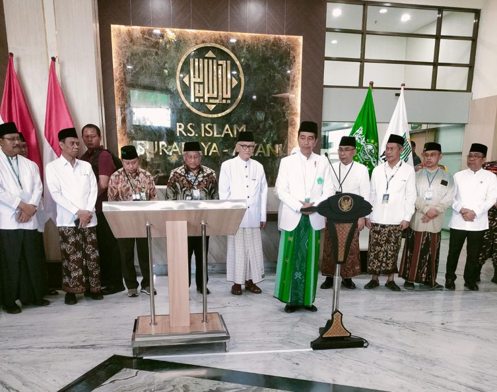 Jokowi Resmikan Tower RSI A. Yani Surabaya
