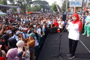 Pemilu Kian Dekat, Khofifah: Jaga Kondusifitas Jawa Timur, Kuatkan Persaudaraan