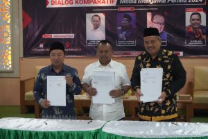 Prodi Jurnalistik Islam IAIN Kediri-PWI Kediri Gelar Dialog Komparatif Media Mengawal Pemilu 2024