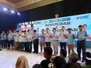 Dihadiri Dua Gubernur Jatim, TKD Prabowo-Gibran Gelar Konsolidasi Akbar