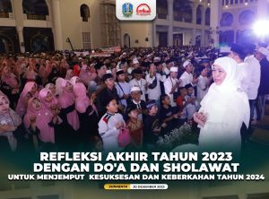 Gubernur Khofifah Ajak Masyarakat Rayakan Pergantian Tahun dengan Sederhana dan Bersahaja