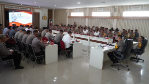 Polrestabes Gelar Rakor Kesiapan Pengamanan Tiap TPS