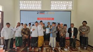 Ratusan Kiai dan Tokoh Deklarasi Dukung Prabowo-Gibran di Trenggalek