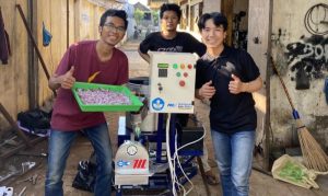Inovasi Mahasiswa ITS Bantu Tingkatkan Efisiensi Pengolahan Bawang