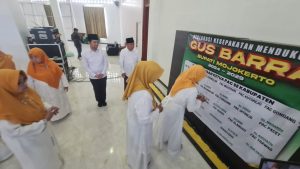 18 PAC Muslimat NU Se-Kabupaten Mojokerto Tandatangani Pernyataan Dukungan untuk Gus Barra sebagai Bupati Mojokerto 2024