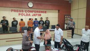 Jatanras Polda Jatim Tangkap Pelaku Jambret Sadis yang Viral di Medsos