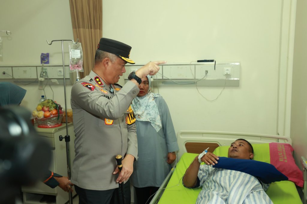 10 Korban Luka Ledakan Mako Brimob Polda Jatim Membaik