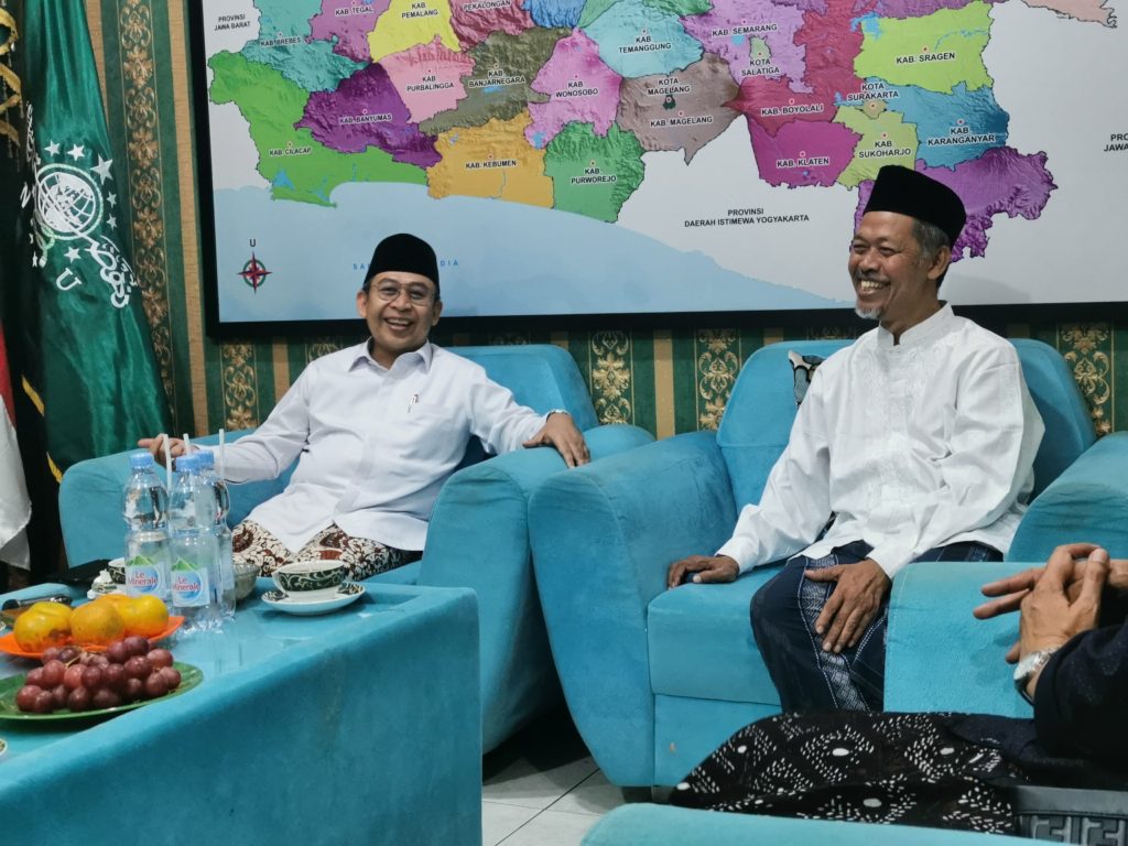 Ketua PWNU Jateng Terpilih Berdialog dengan Kepengurusan Demisioner