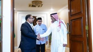 Berkunjung ke Dubes Saudi, Menag Bahas Persiapan Haji 2024 dan Visa Mujamalah