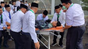 Simulasi Gladi Posko Haji 2024,Memastikan Pelayanan Jemaah Maksimal
