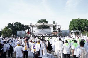 Launching Senam Haji Indonesia Diikuti Lebih 28 Ribu Jemaah