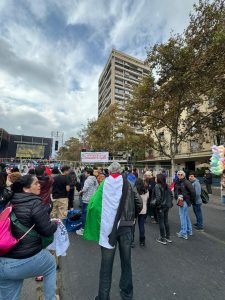 Masyarakat Chile Tuntut ‘Free Palestine’ di Peringatan Hari Buruh