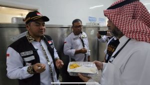 Memastikan Makan Jemaah Haji, Kepala Daker Madinah Sidak Katering