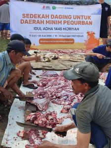 Ternakpark Bersama Donatur, Bagi 369 Kambing untuk Warga Wonosalam Jombang